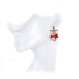 Orecchini Maris Slim Argento, corallo, perla barocca