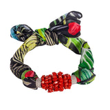 Collana Foulard corallo rosso filigrana argento