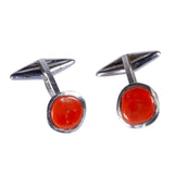 Gemelli Argento e corallo