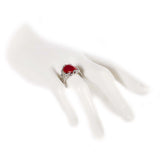 Anello Algua argento e corallo
