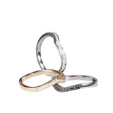 Anello Shapeless oro e diamanti