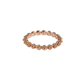 Fede sarda Light filigrana oro rosa 18 kt
