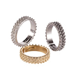 Fede sarda argento due roselline