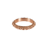 Sardinian gold ring thin 1Rosa