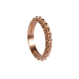 Sardinian gold ring thin 1Rosa