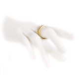 Sardinian gold ring Sa Corda