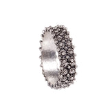 Sardinian Silver Ring 2Rose