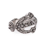 Anello Ancora filigrana argento - Marina Ferraro Gioielli