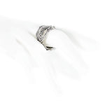 Anello Ancora filigrana argento - Marina Ferraro Gioielli