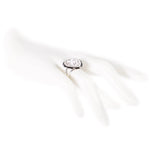 Anello cameo moderno cuore argento - Marina Ferraro Gioielli