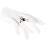 Anello charms su kokku onice e argento (su coccu) - Marina Ferraro Gioielli