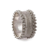 Anello doppia fascia in filigrana sarda - Marina Ferraro Gioielli