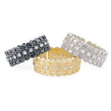 Fede Sarda Line con Zirconi - Marina Ferraro Gioielli