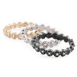 Fede Singùlu con zirconi | diamanti, zaffiri, rubrum e oro bianco Marina Ferraro