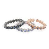 Fede Singùlu con zirconi colorati - Marina Ferraro Gioielli