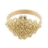 Fede Sarda foglia oro filigrana - Marina Ferraro Gioielli