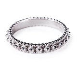 Fede sarda oro bianco 18 kt - Marina Ferraro Gioielli