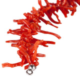 Bracciale frange Corallo Rosso Sardegna (Rubrum) - Marina Ferraro Gioielli