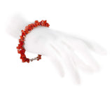 Bracciale scaglie di Corallo Rosso Sardegna (Rubrum) - Marina Ferraro Gioielli