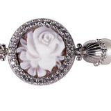 Bracciale Cameo Perle coltivate e Argento - Marina Ferraro Gioielli