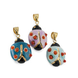 Coccinella in Ceramica - Marina Ferraro Gioielli