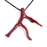 Ciondolo Ramo Corallo naturale Alghero - Marina Ferraro Gioielli