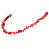 Collana Corallo Rosso Sardegna (Rubrum) e argento dorato - Marina Ferraro Gioielli