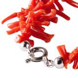 Collana frange Corallo Rosso Sardegna - Marina Ferraro Gioielli