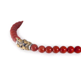 Collana sfere corallo 7mm e oro - Marina Ferraro Gioielli