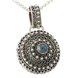 Ciondolo corbula sarda artigianale - filigrana argento - Marina Ferraro Gioielli