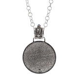 Ciondolo corbula sarda rivisitata artigianale - filigrana argento - Marina Ferraro Gioielli