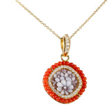 Ciondolo Fiori Cameo Small - Marina Ferraro Gioielli