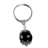 Portachiavi Kokku onice e argento