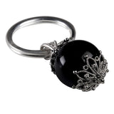 Portachiavi Kokku onice e argento