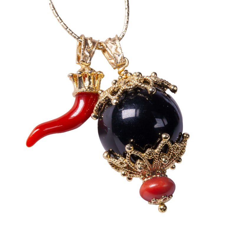 Collana lucky (con su kokku e cornetto)