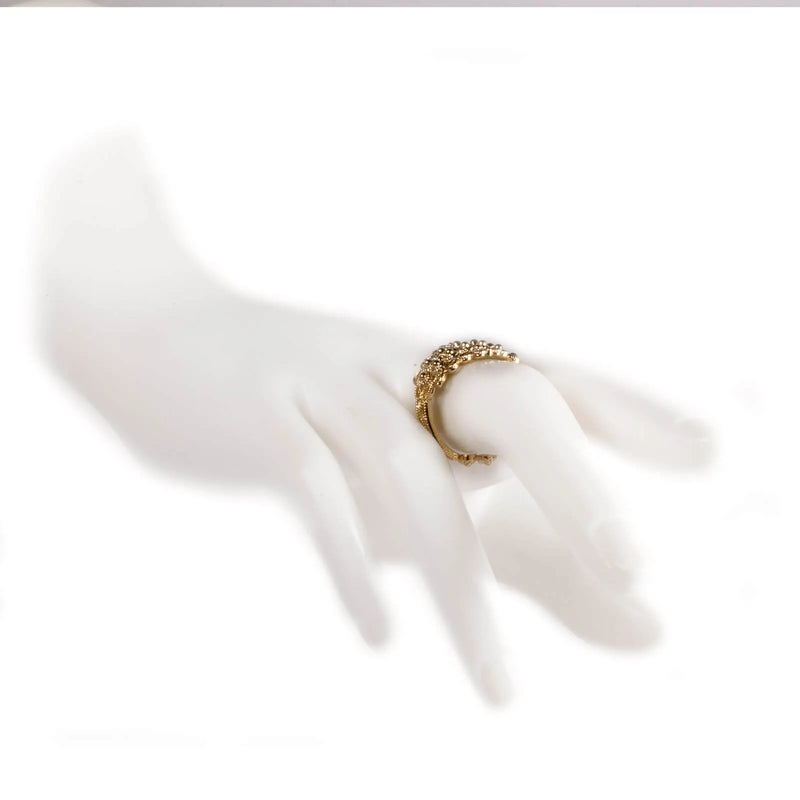 Medium Campidanese perforated Sardinian wedding ring