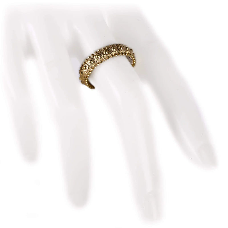 Sarda Nova silver filigree wedding ring