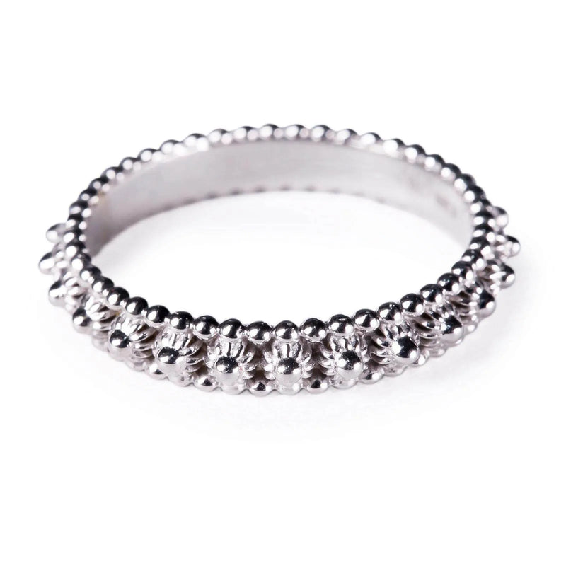 Fede Sarda Oro Bianco Fedina Fede Sarda Oro Bianco Anello Fedina